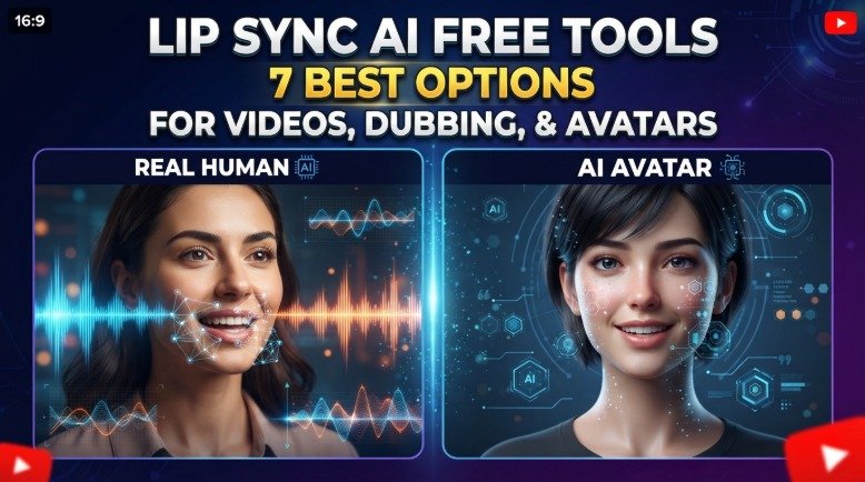 Lip Sync AI Free Tools: 7 Best Options for Videos, Dubbing, and Avatars